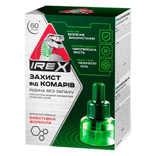 Рідина для фумігатора iRex Від комарів 60 ночей 37 мл (4820184441316) зображення 1