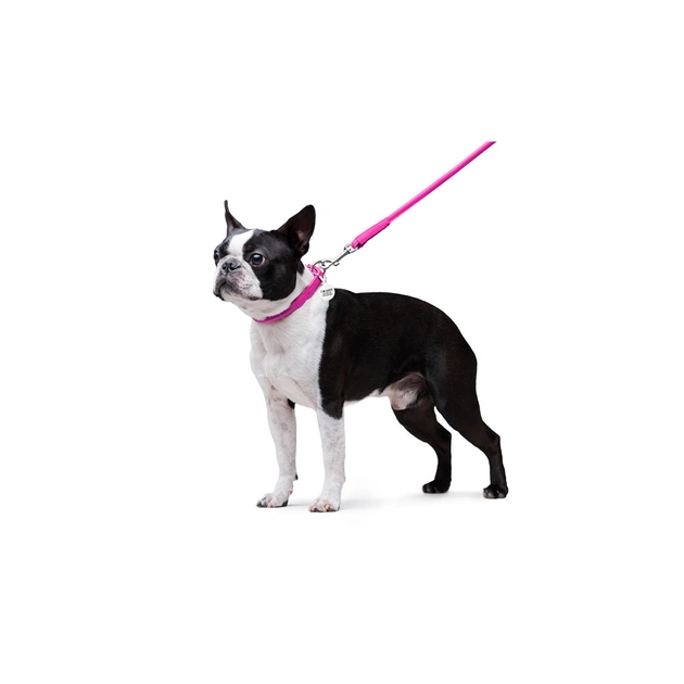 Поводок для собак WAUDOG Glamour круглый XS d 8 мм Д 122 см розовый (33777) - изображение 5