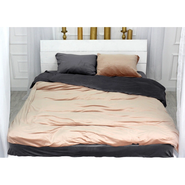 Постільна білизна MirSon Велюр Winter Frost 28-0004 + 28-0005 Chamomile Velvet 143х210 (2200004010205) - зображення 1