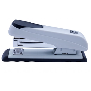 Степлер Buromax пластиковий, 20 арк., скоби №24; 26, 136х36, 5х53 мм, сірий (BM.4227-09) зображення 1