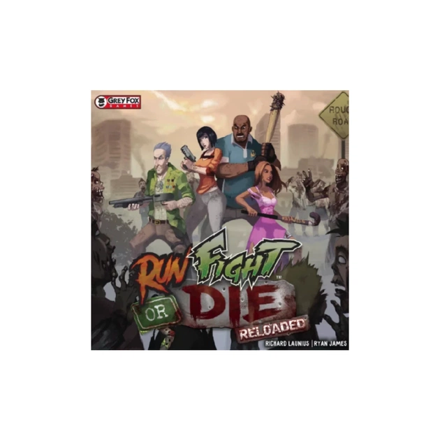 Настольная игра Grey Fox Games Run Fight or Die Reloaded Kickstarter Edition, английский (616909967247) - изображение 1