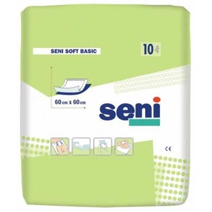 Пелюшки для малюків Seni Soft Basic 60х60 см 10 шт (5900516692452) зображення 1