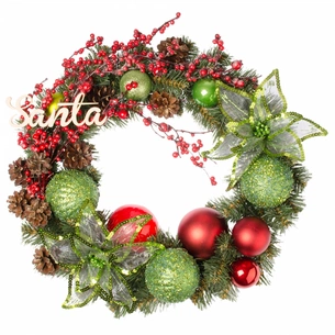 Різдвяний вінок YES! Fun з декором Щасливе Різдво 35 см (904393) picture 1