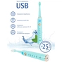 Електрична зубна щітка AHealth SMART SONIC SMILE 1 green (AHsss1g) - зменшене зображення 3