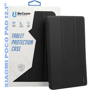 Чохол до планшета BeCover Flexible TPU Mate Xiaomi Poco Pad 12.1" Black (711582) зображення 1