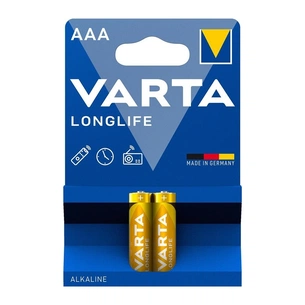Батарейка Varta AAA Longlife лужна * 2 (04103101412) зображення 1