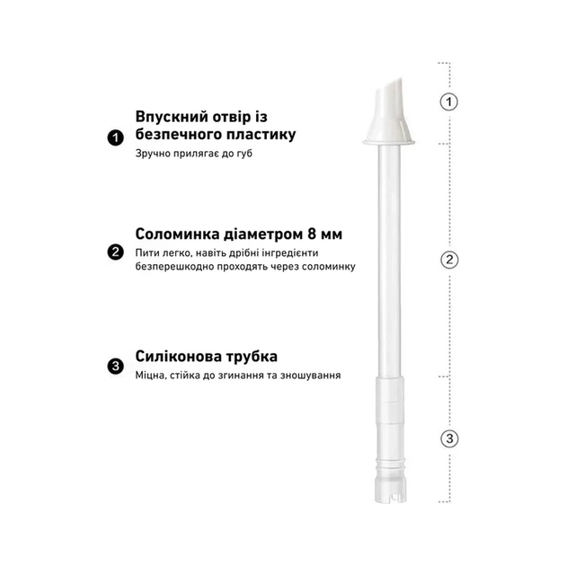 Пляшка для води Buydeem DG78 800 мл Mellow Yellow (DG78-MY) - picture 8