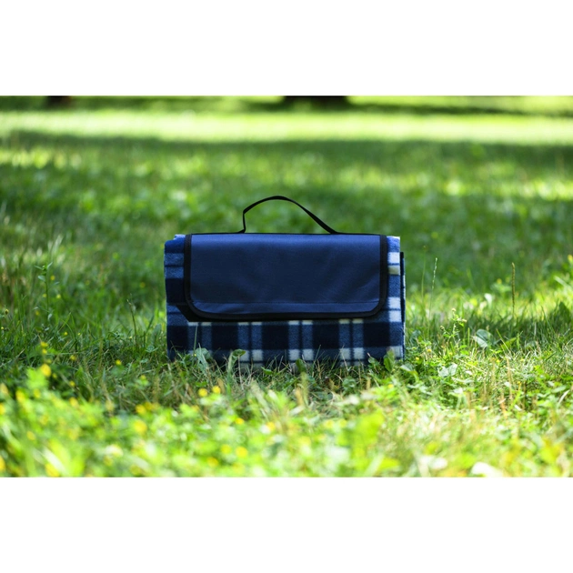 Плед Ardesto Picnic 130х170см, 100% поліестер, клітинка синій (ART0916BC) - picture 6