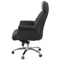 Офісне крісло Аклас Драгобрат, AL MB, Шкіра LC-A Black/PU Black (00179840) - зменшене зображення 3