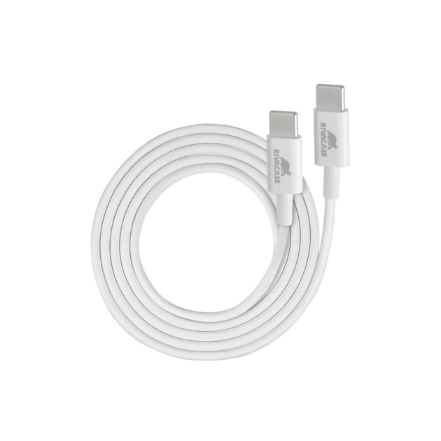 Зарядний пристрій RivaCase 1xUSB Type-C PD 20 Вт кабель Type-C white (PS4101 WD4 (White)) - picture 3