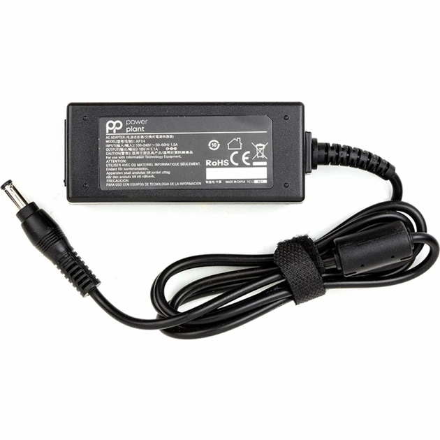 Блок питания к ноутбуку PowerPlant HP 220V, 18V 20W 1.1A (5.5*2.5) (HP20T5525) - изображение 1