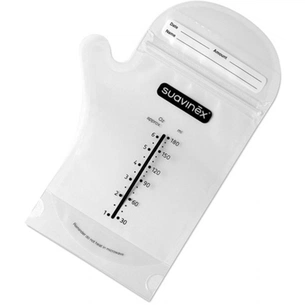 Пакет для зберігання грудного молока Suavinex 180 мл (400639) зображення 1