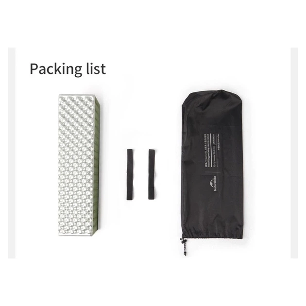 Туристичний килимок Naturehike CNK2450WS044 подвійний 200x120х1,8см зелений (6927595789995) - зображення 3
