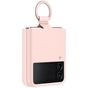 Чeхол-накладка Samsung Silicone Cover with Ring для Samsung Galaxy Flip 4 SM-F721 Pink (EF-PF721TPEGUA) - уменьшенное изображение 3