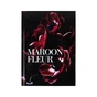 Книга записная Axent Maroon fleur А5, 96 листов, клетка, твердая обложка (8459-1-A) - уменьшенное изображение 1