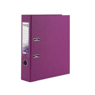 Папка - реєстратор Axent А4+ одностороння 7.5 cм Бузкова (D1714-26C) зображення 1