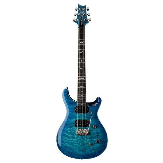 Електрогітара PRS SE Custom 24-08 Quilt Lake Blue - зображення 1