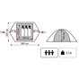 Намет Tramp Erie (TLT-023) - зменшене зображення 2