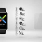 Плівка захисна Armorstandart Matte hydrogel OPPO Watch Free 6 pcs (ARM92081) - зменшене зображення 2