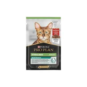Вологий корм для кішок Purina Pro Plan Sterilised Nutrisavour. З яловичиною 85 г (7613036092883) зображення 1