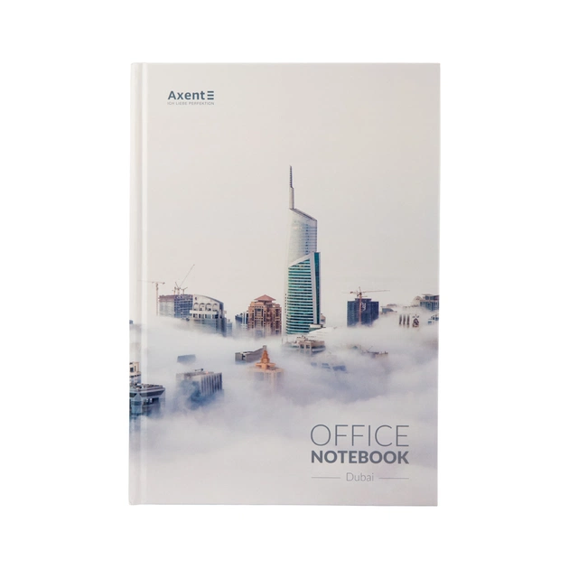 Канцелярська книга Axent Dubai А4 у твердій обкладинці 192 аркуші клітинка (8423-23-A) - зображення 1