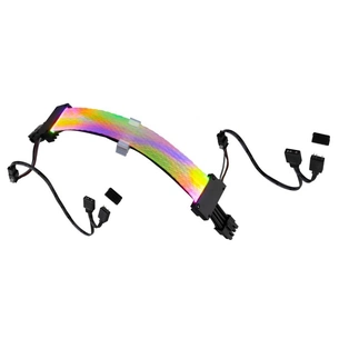 Кабель Gelid Solutions ASTRA ARGB 8P (6+2) )CPU/PCIe (CA-RGB-8P-01) picture 1