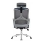 Офісне крісло GT Racer B-202A Gray - зменшене зображення 2
