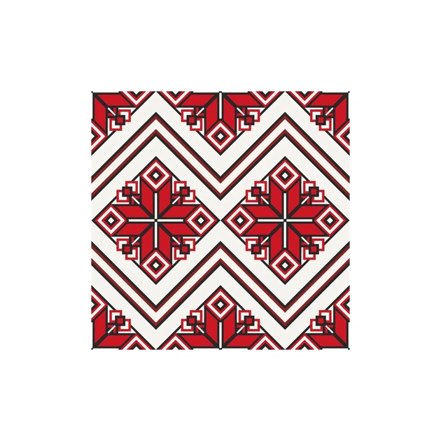 Картина по номерам ArtCraft Традиционный орнамент 30х30 см (13041-AC) - изображение 1