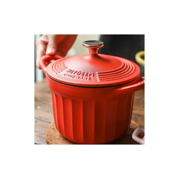 Гусятниця Buydeem CP541 Koi Red чавунна емальована 1.8 л (CP541-KR) - picture 9