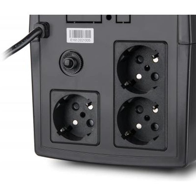 Источник бесперебойного питания Vinga LED 1500VA plastic case (VPE-1500P) - изображение 5