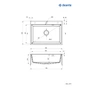 Мийка кухонна Deante Eridan металічний графіт (ZQE_G103) - зменшене зображення 4