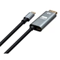 Кабель мультимедійний USB-C to DisplayPort 1.5m v1.2 4K60Hz PD 100W port Vinga (VCPVCCD1215PD) - зменшене зображення 2
