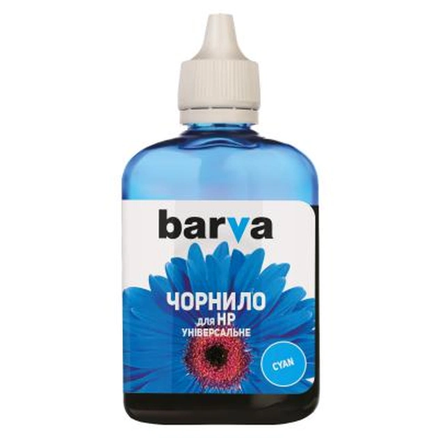 Чорнило Barva HP Universal №3 CYAN 90г (HU3-365) - изображение 1