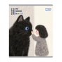 Зошит Yes My mood is a cat А5 12 аркушів клітинка (768604) - зменшене зображення 4
