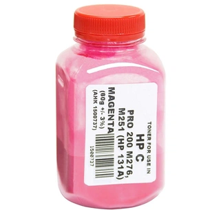 Тонер HP CLJ Pro 200/M251/M276n, 60г Magenta AHK (1500737) зображення 1