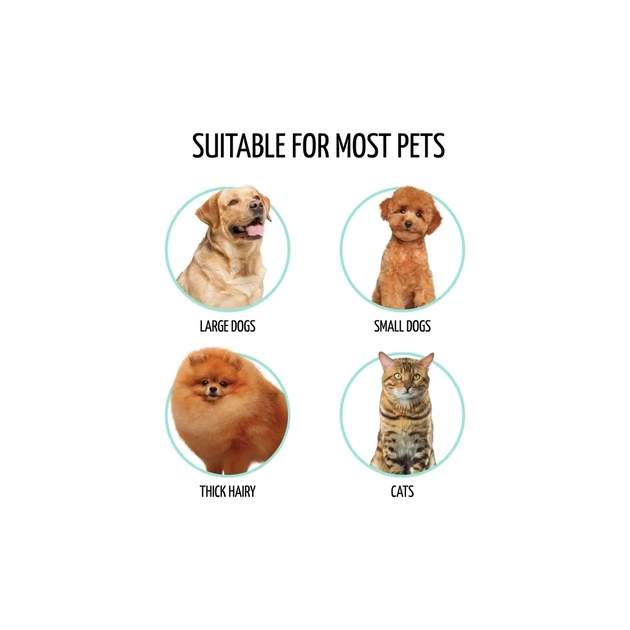 Гребінець для тварин Tauro Pro Line дерев'яна вигнута прямокутна, штифти 25 мм, фіолетова S (TPLB63650) - picture 4