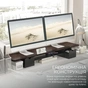 Підставка для монітора OfficePro MR177DW Dark Wood/Black - зменшене зображення 6