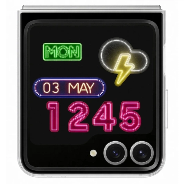 Чохол до мобільного телефона Samsung Flipsuit Galaxy Flip 6 Transparent (EF-ZF741CTEGUA) - зображення 1