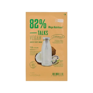 Маска для обличчя Missha Talks Vegan Squeeze Sheet Mask Mega Nutritious 27 г (8809643533782) зображення 1