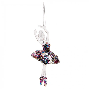 Ялинкова іграшка Novogod`ko Балерина, 14 см, пластик (974863) зображення 1