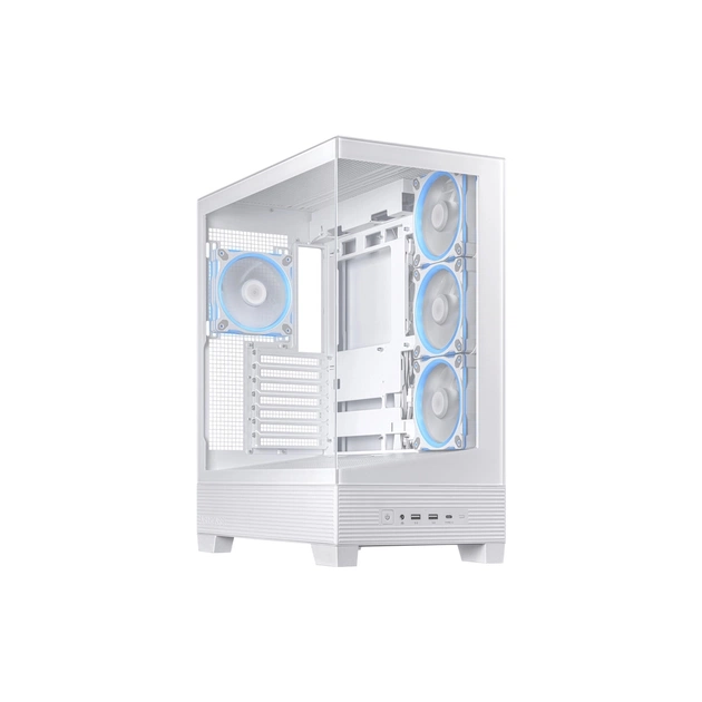 Корпус для ПК ASUS A31 Plus White Tempered Glass (90DC00R3-B19000) - picture 1