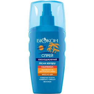 Засіб після засмаги Біокон Охолоджуючий спрей 160 мл (4820008311030) зображення 1