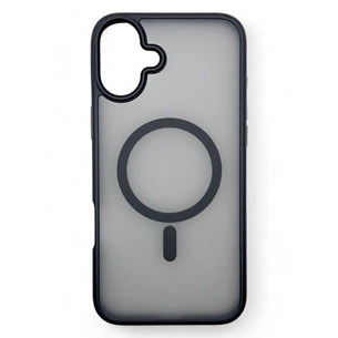 Чохол до мобільного телефона BeCover Metal Buttons Case (MagSafe) для Apple iPhone 16 Black (712090) зображення 1