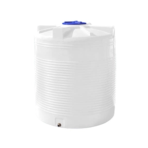 Ємність для води Рото Європласт вертикальна харчова 2000 л біла (127) зображення 1