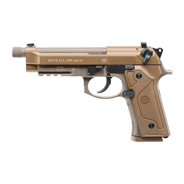 Страйкбольний пістолет Umarex Beretta M9A3 FM Blowback СО2 кал. 6 мм ВВ. FDE (2.6396) - зображення 1