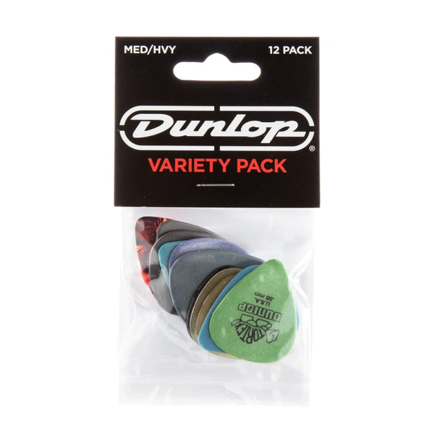 Медиатор Jim Dunlop Guitar Pick MD/HV Variety Pack 12 шт. (PVP102) - изображение 1