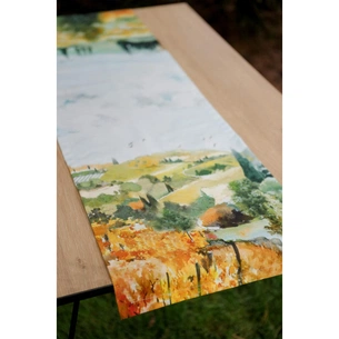 Доріжка на стіл Прованс Деревця 40х130 (036896) зображення 1