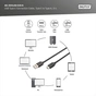 Дата кабель USB 2.0 AM to USB-C 3.0m black Digitus (AK-300148-030-S) - уменьшенное изображение 5