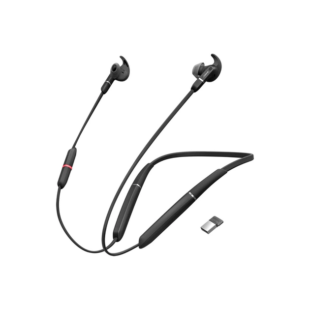 Навушники Jabra Evolve 65e MS Stereo Black (6599-623-109) - зображення 1