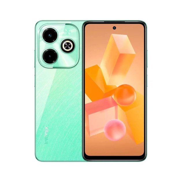 Мобільний телефон Infinix Hot 40i 4/128Gb NFC Starfall Green (4894947018602) - зображення 1